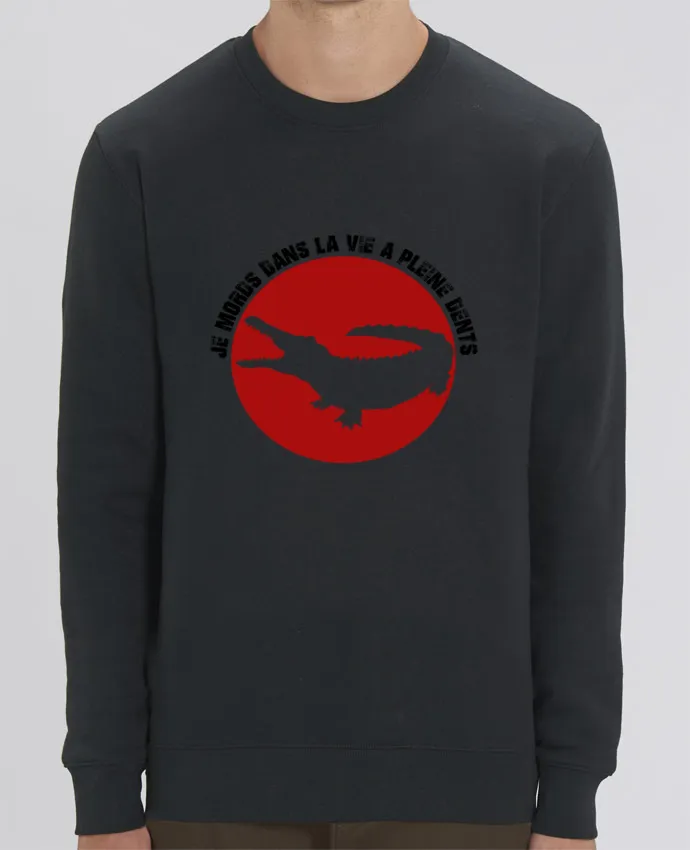 Sweat-shirt Animaux - Crocodile Par pjb