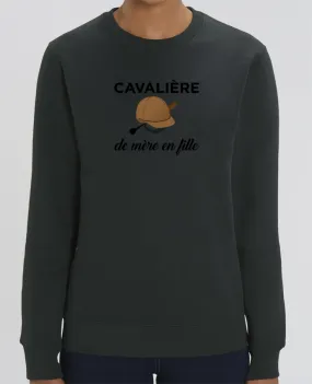 Sweat-shirt Cavalière de mère en fille Par tunetoo