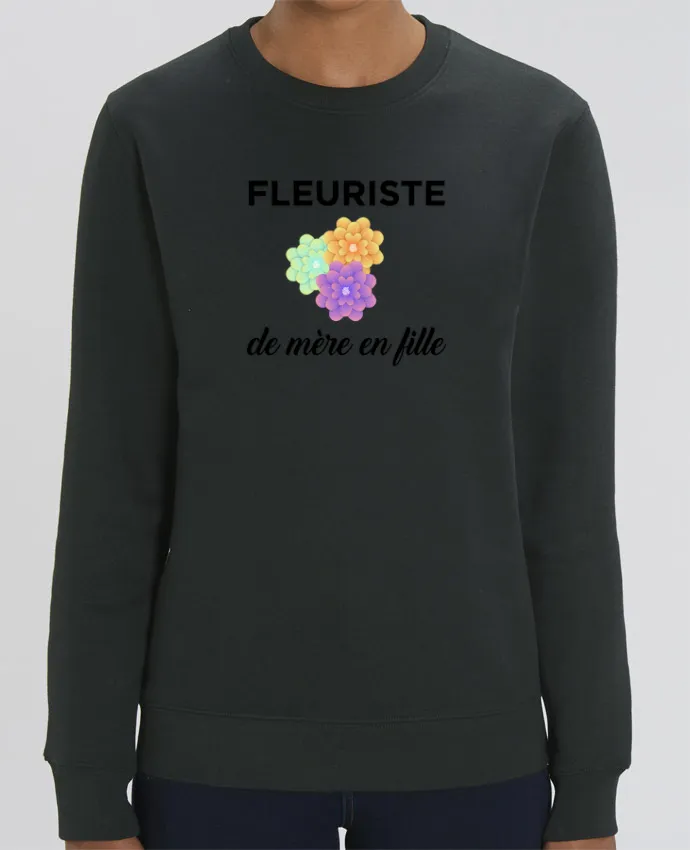 Sweat-shirt Fleuriste de mère en fille Par tunetoo