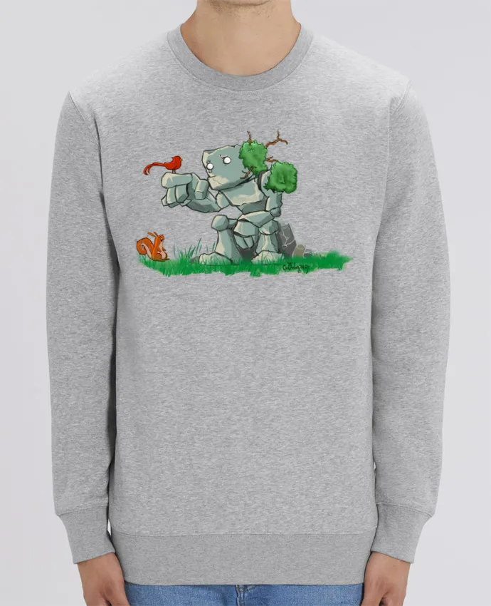 Sweat-shirt Golem Printanier Par Chovbazart