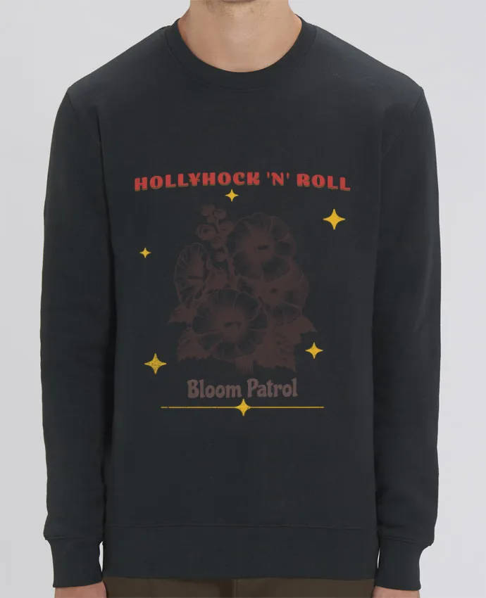 Sweat-shirt Hollyhock 'n' Roll Par Mona Designs