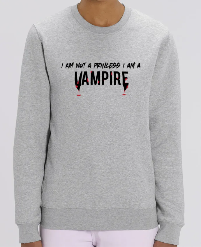 Sweat-shirt I am a vampire Par tunetoo