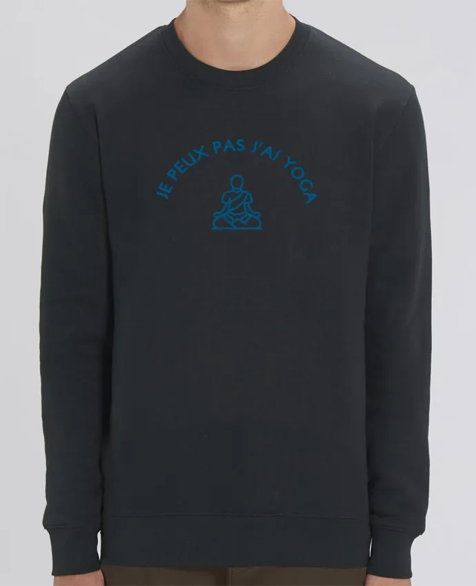 Sweat-shirt Je peux pas j'ai Yoga Par tunetoo