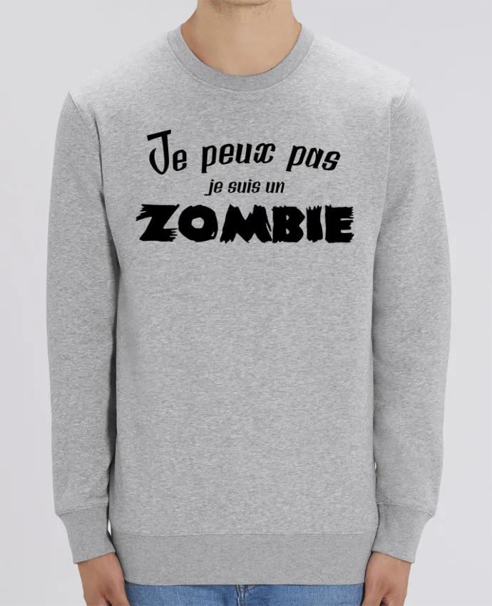 Sweat-shirt Je peux pas je suis un Zombie Par L'Homme Sandwich