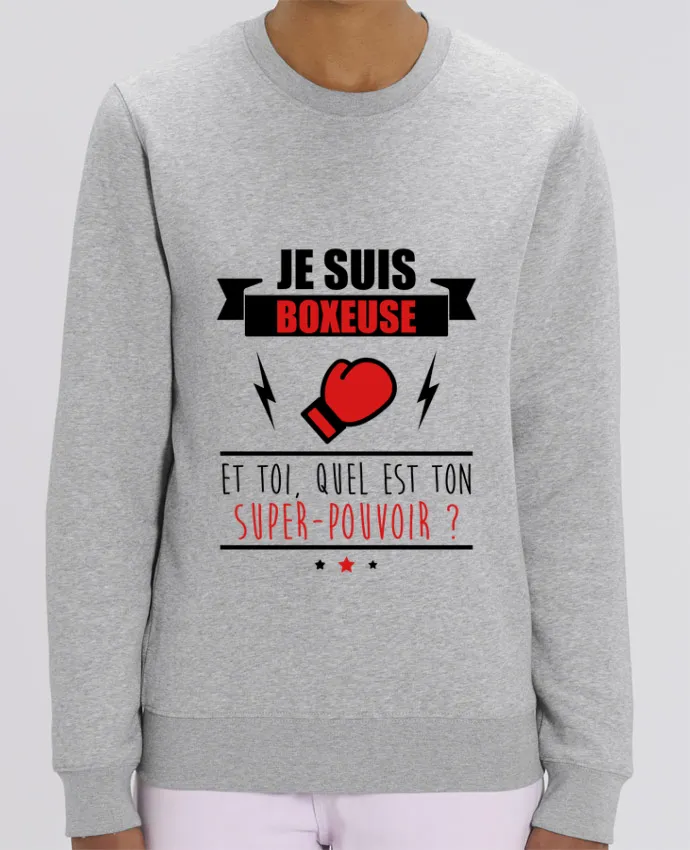 Sweat-shirt Je suis boxeuse et toi, quel est ton super-pouvoir ? Par Benichan