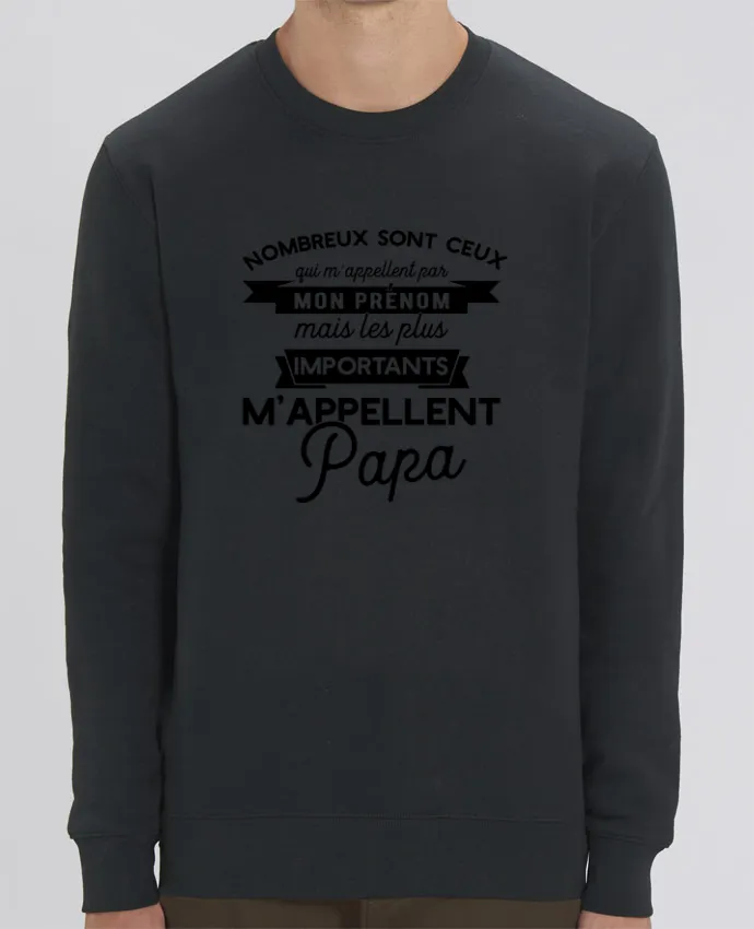 Sweat-shirt On m'appelle papa Par Original t-shirt