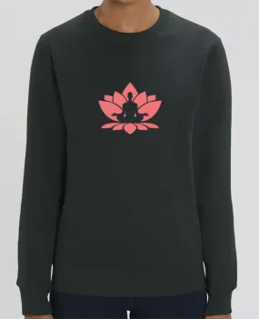 Sweat-shirt Yoga - Fleur méditation Par tunetoo