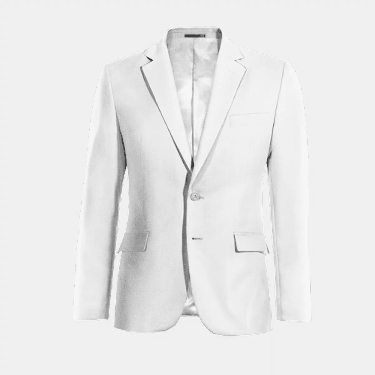 Veste blanc cassé super 100s slim fit