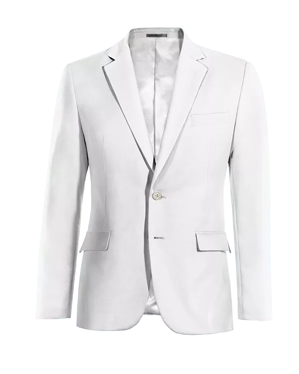 Veste blanc cassé super 100s slim fit