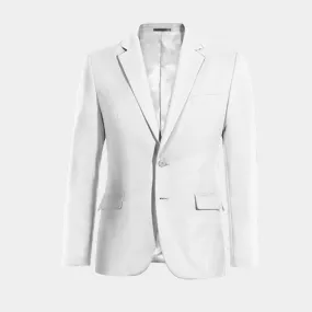 Veste blanc cassé super 100s slim fit