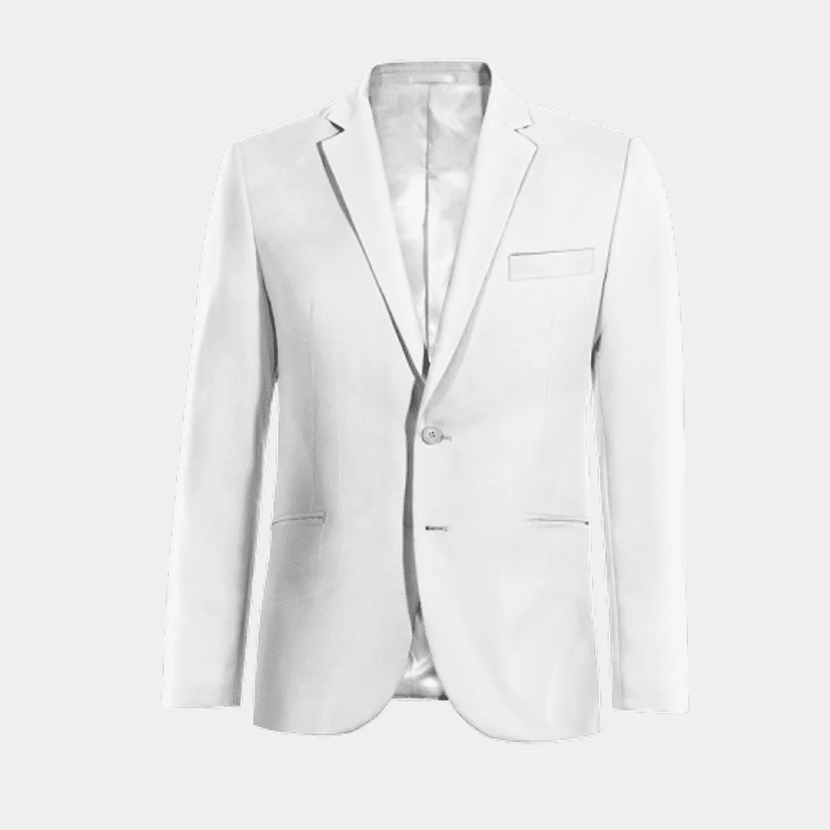 Veste blanc neige en lin essentiel