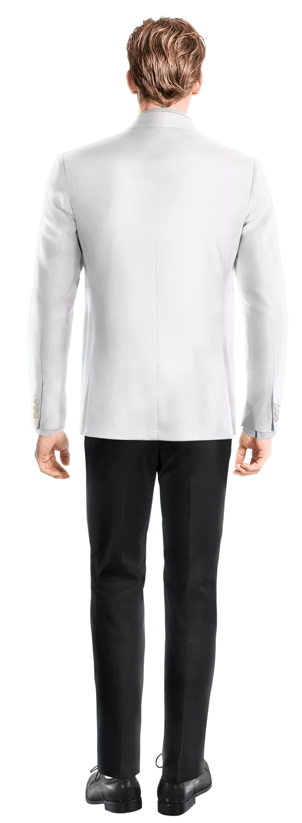 Veste blanc neige en lin essentiel