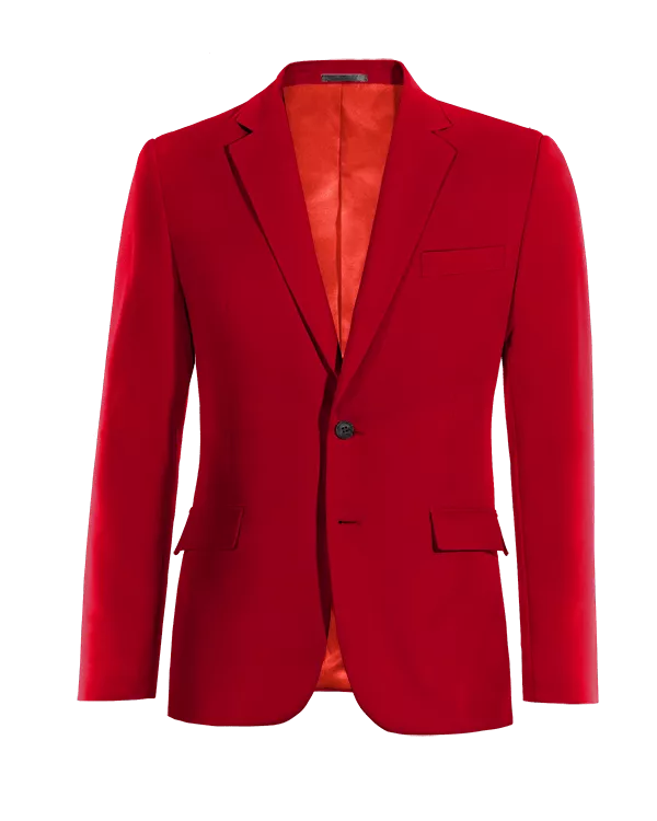 Veste rouge de mi-saison