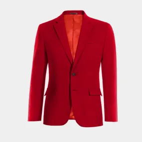 Veste rouge de mi-saison