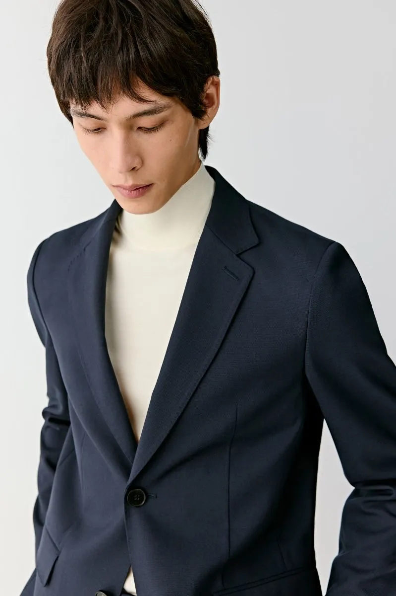 Veste à simple boutonnage en laine